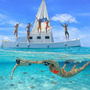 Snorkel en El Cielo Cozumel con estrellas de mar